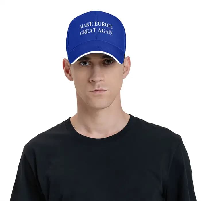 Casquette de baseball d'été « Make Europe Great Again » pour hommes et femmes
