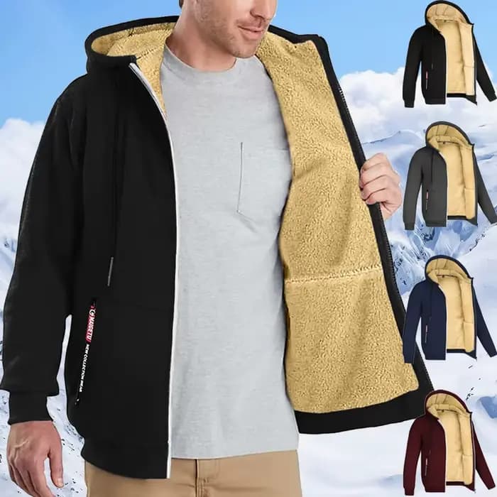 Vestes doublées Sherpa Smile pour hommes