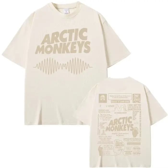 Nouveau T-shirt Rétro de l'été 2026 du groupe Arctic Monkeys
