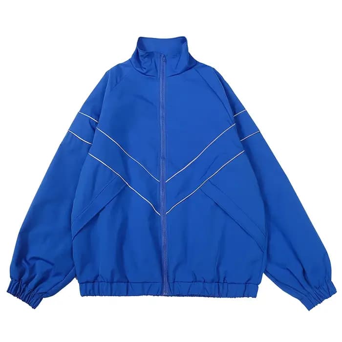 Hip Hop varsité veste hommes haute rue Patchwork couleur noir coupe-vent manteaux femmes printemps automne mince mode
