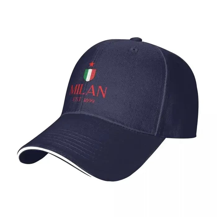 Casquette de Baseball rouge Milan