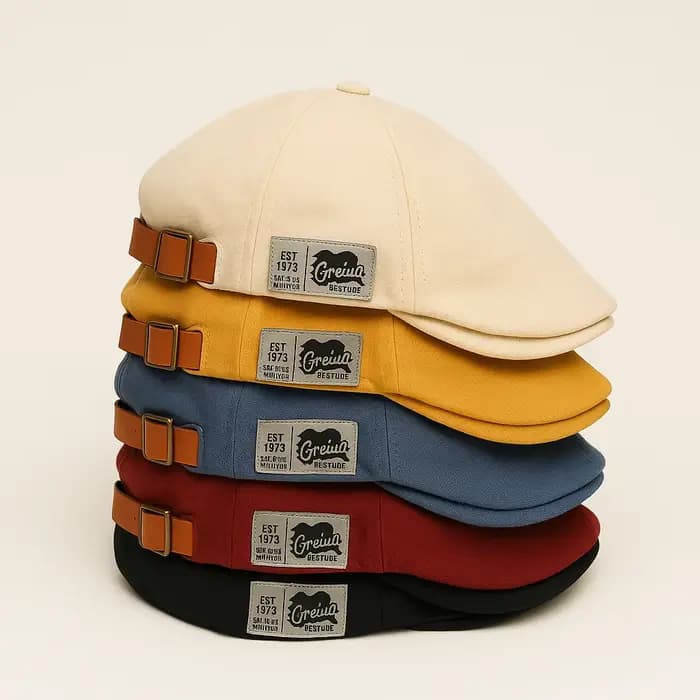 Casquettes en coton Peaky Blinders pour hommes