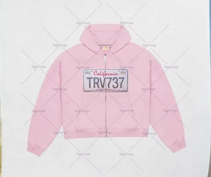 Y2K – sweat à capuche rétro avec fermeture éclair