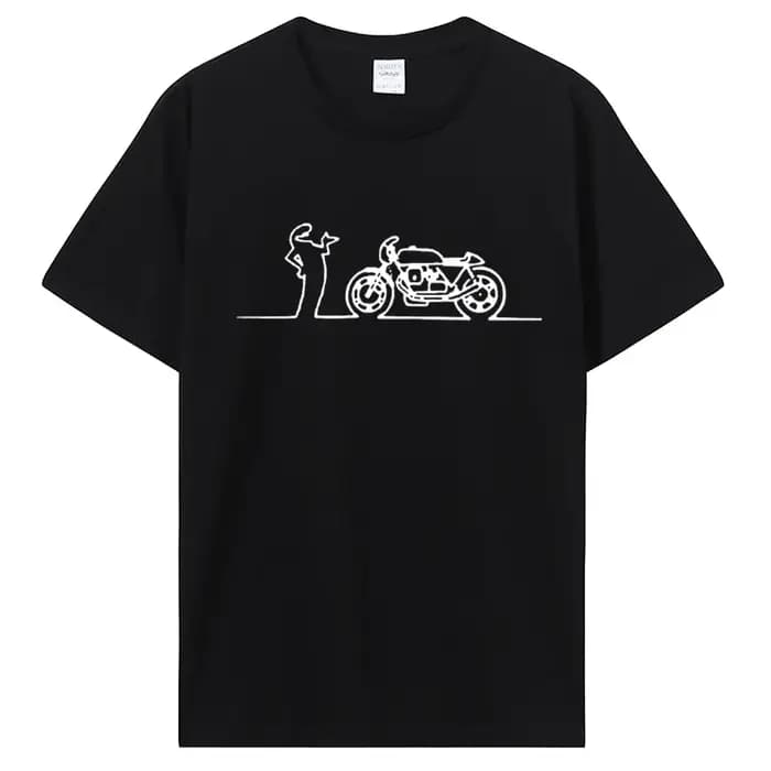 Hommes femmes Moto La Linea Nomads T-Shirt Lineman série TV vêtements coton t-shirts