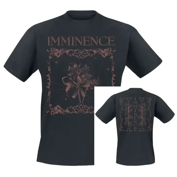 T-Shirt Lillies Imminence Band 100% coton, t-shirt graphique pour hommes et femmes, Streetwear d'été