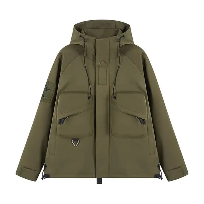 Veste à capuche coupe-vent pour homme, style automne, nouvelle collection, tendance, décontractée, s