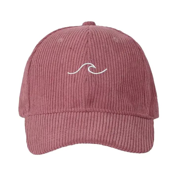 Casquette de baseball en velours côtelé pour hommes et femmes