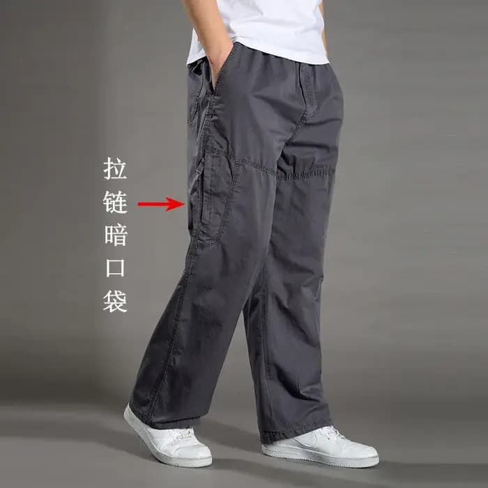 Pantalon Cargo homme été printemps coton vêtements de travail nouveau en grande taille 6XL décontracté escalade Joggers