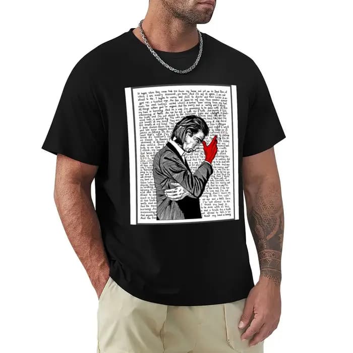 Nick Cave T-Shirt T-shirts surdimensionnés vêtements d'été chemises de mode