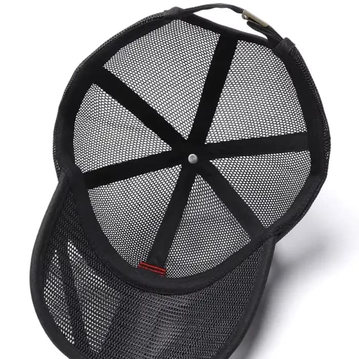 Casquette de baseball grande taille en maille intégrale pour l'été