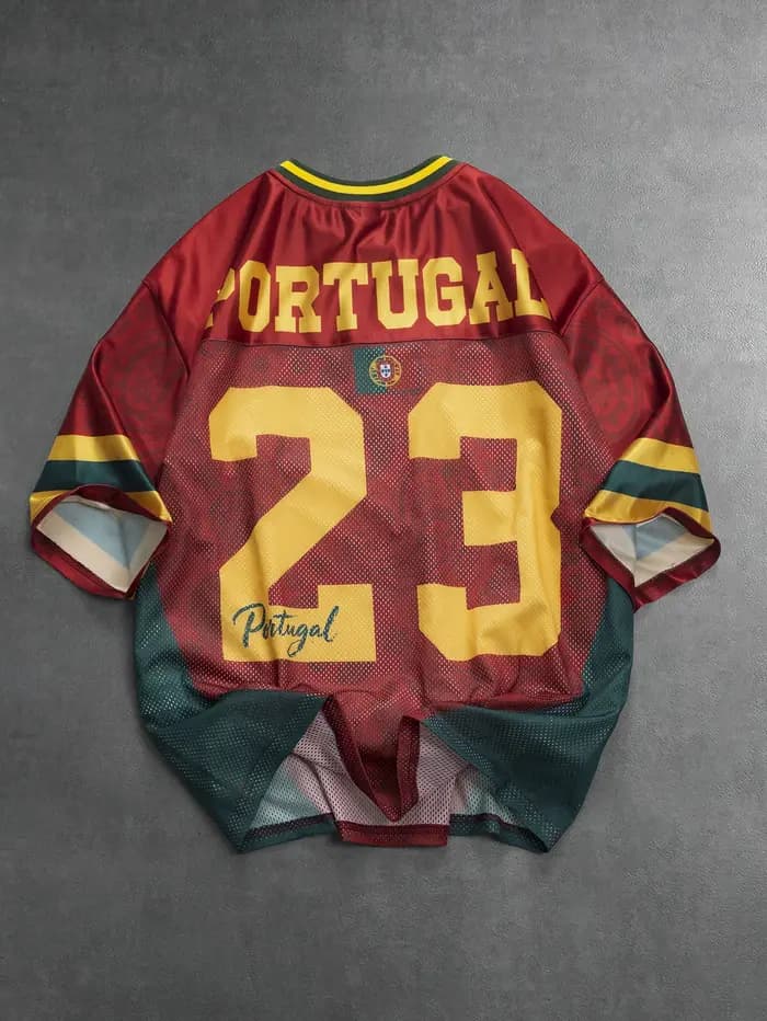 Maillot de football streetwear pour hommes