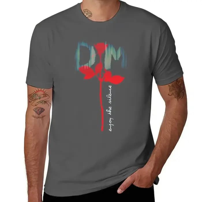 2025 JLVGL201 DM Depeche Mode modèle violateurs profiter de la tranquilité T-Shirt vêtements élégants