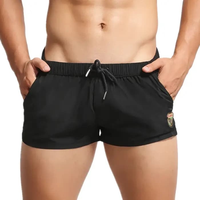 SEOBEAN maillots de bain à séchage rapide pour hommes Shorts de plage été Surf Fitness conseil troncs pantalons courts de sport vêtements masculins