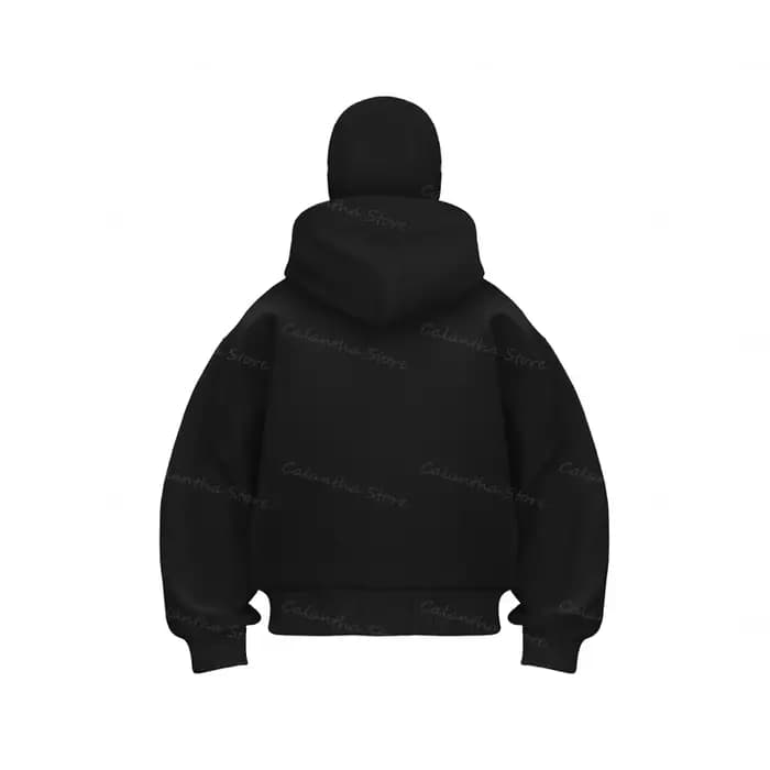 Nouveaux hommes cagoule sweat à capuche zippé hiver chaud sweat-shirt décontracté avec masque facial