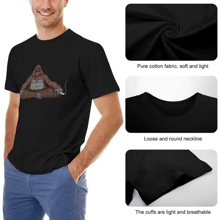 T-shirt graphique Sassy the Sasquatch pour hommes