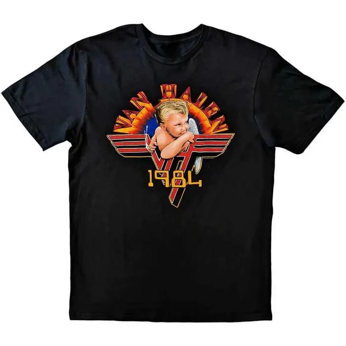 Nouveau style été 2026 : T-shirt Van Halen pour homme