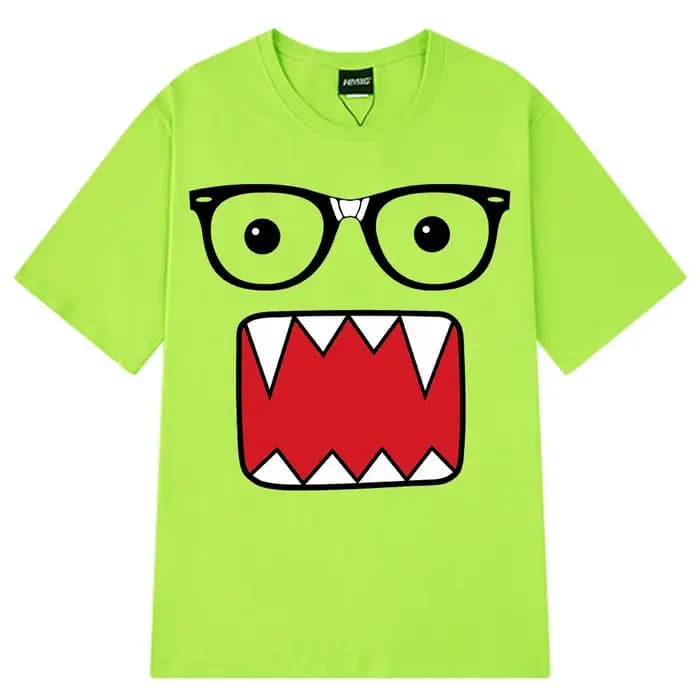 Domo Kun drôle humoristique mode T-Shirts hommes femmes 100% coton