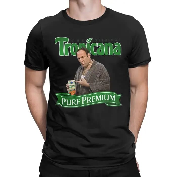 The Sopranos T-Shirts pour hommes nouveauté pur coton
