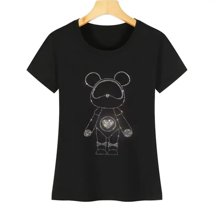 T-shirt d'été à manches courtes pour femmes