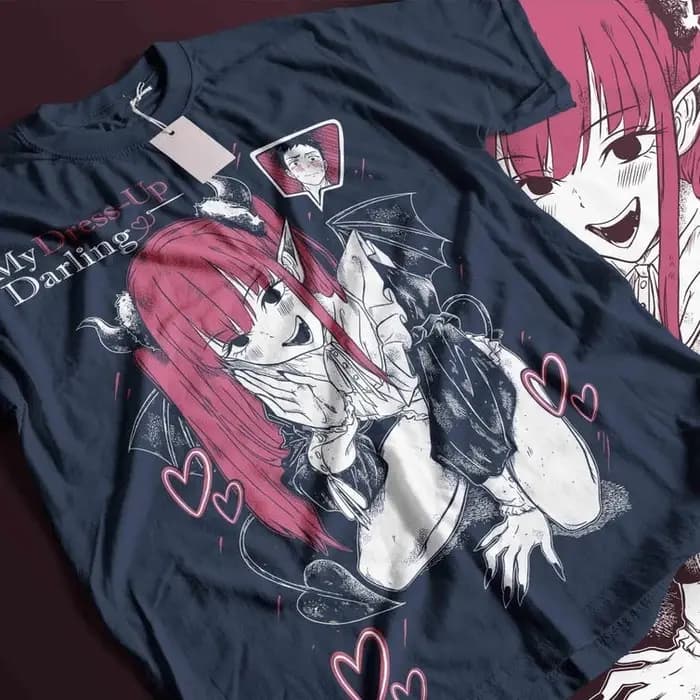 Soldes d'été : T-shirt graphique My Dress-Up Darling Marin Kitagawa