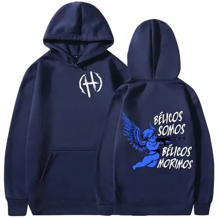 Sweat à capuche rétro à manches longues pour hommes et femmes