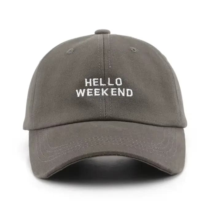 Casquette de Baseball avec Lettres Brodées pour Homme et Femme