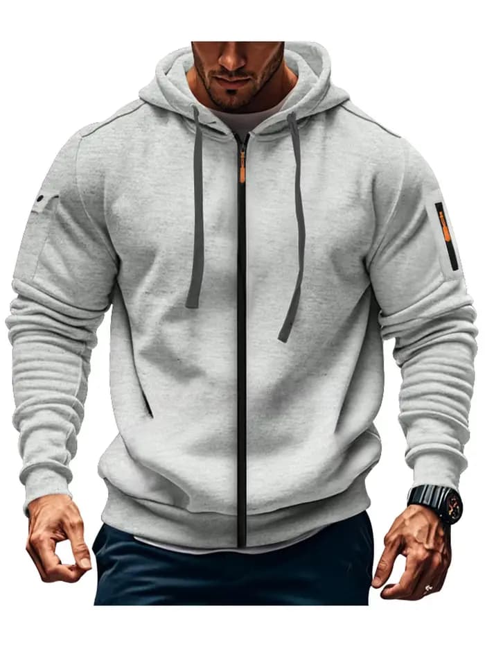 Veste à capuche homme automne/hiver 2025 – Multicolore