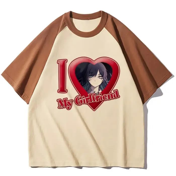 Ado chemise fille psychédélique femmes 80s 2000s esthétique coloré t-shirt