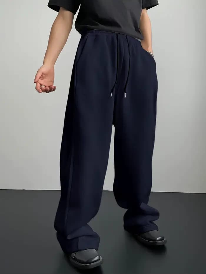 Nouveau Style Y2K Baggy Joggers pour hommes Hip Hop Cargo pantalon surdimensionné rue mode