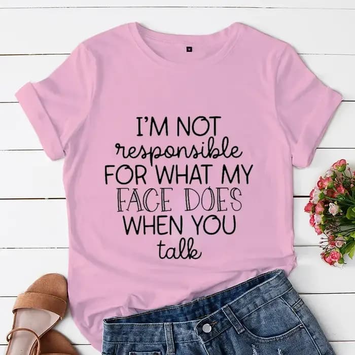 T-shirt graphique esthétique pour femme