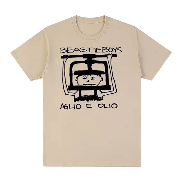 Beastie garçons Hip Hop Vintage T-shirt groupe américain coton groupe de musique hommes T-shirt nouv