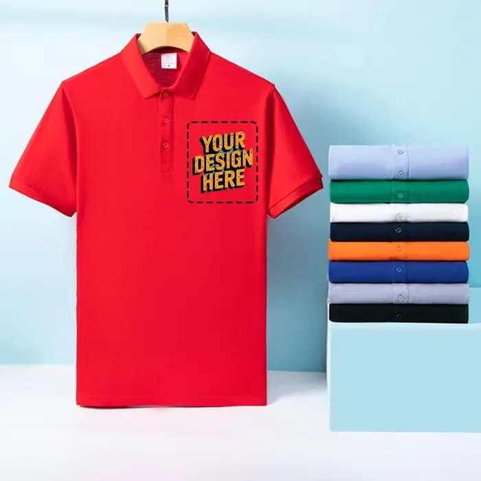 Vêtements de travail d'été personnalisé équipe coton POLO publicité Culture