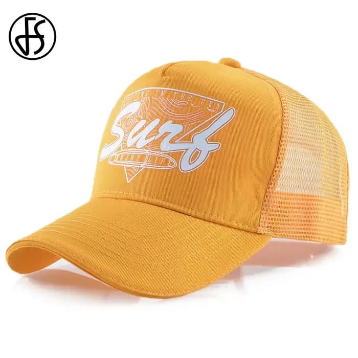 Casquettes de baseball 5 panneaux FS Summer pour hommes et femmes