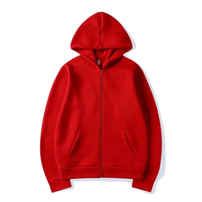 Sweat-shirt à capuche uni