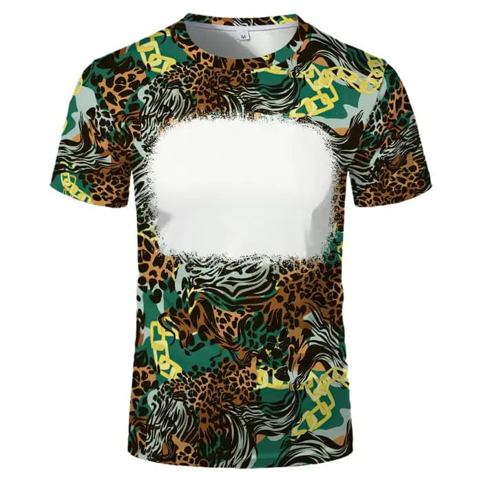 Sublimation T-shirt blanc Polyester Streetwear vêtements haut décontracté t-shirts à manches courtes pour la personnalisation personnalisée