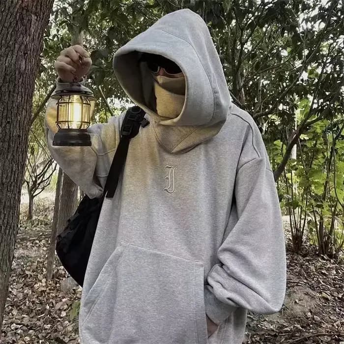 Sweat-shirt à capuche en polaire épaisse pour homme