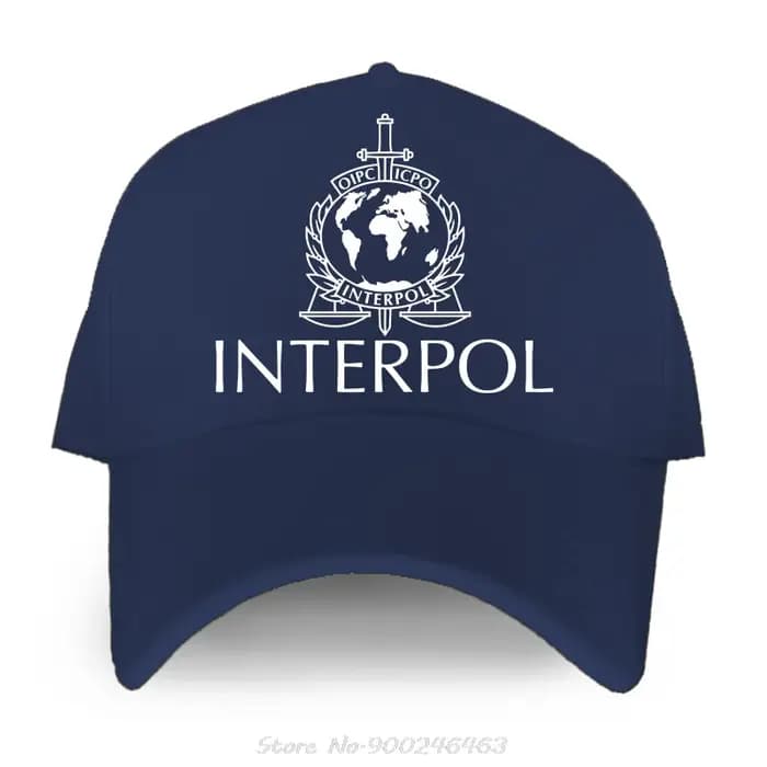 Casquette de Baseball Interpol International pour hommes