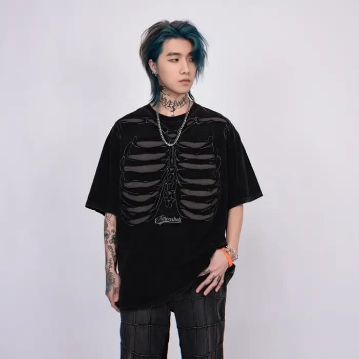 T-Shirt à Manches Courtes pour Homme