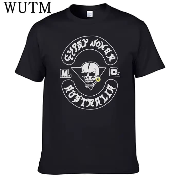 T-shirt Gypsy Jokers MC 100% coton pour hommes