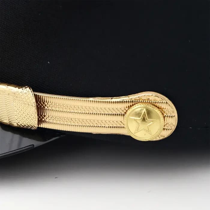 Casquettes militaires de luxe pour hommes et femmes