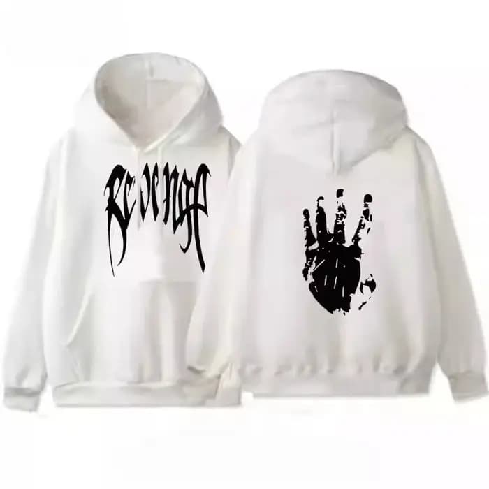 Sweat à capuche unisexe cool hip hop pull terreur Karl métal