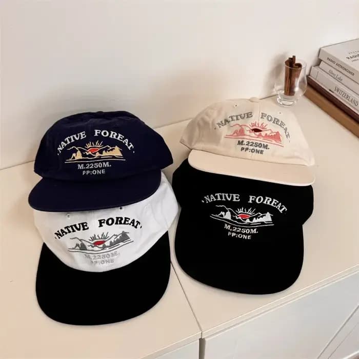 Casquette aviation à bord plat pour hommes et femmes