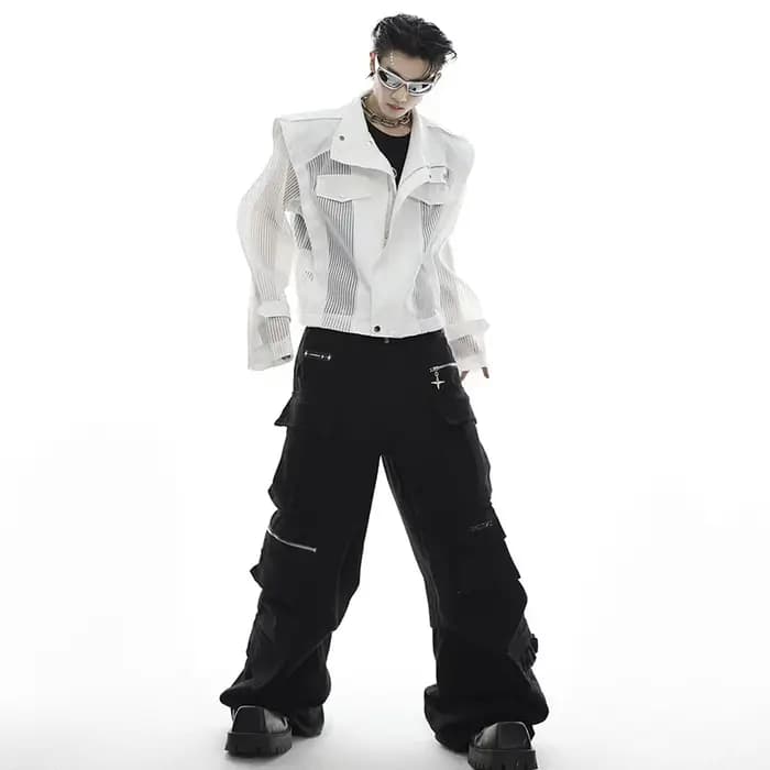 LUZHEN – Streetwear tendance en maille pour hommes