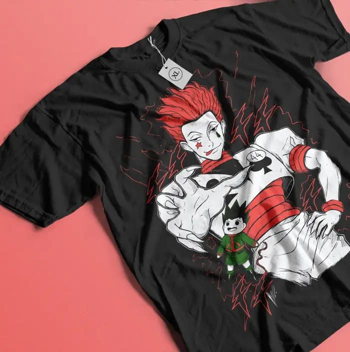 Hisoka T-Shirt Hunter X Hunter Manga Strip HXH Anime cadeau chemise unisexe toutes tailles