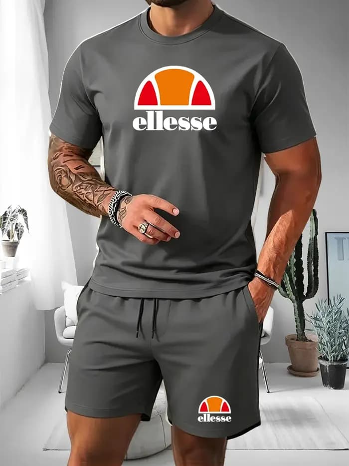 Ensemble de sport décontracté d'été pour homme Ellesse