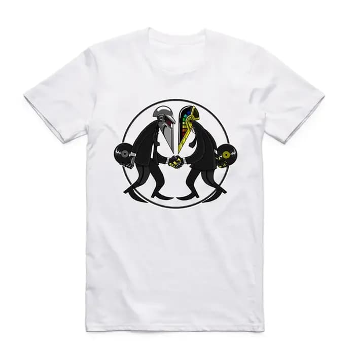 2019 Daft Punk hommes femmes t-shirt été à manches courtes groupe de musique française