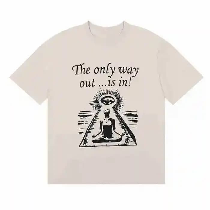 T-shirt graphique Graffiti 100% coton, col rond, coupe décontractée, unisexe, haut d'été