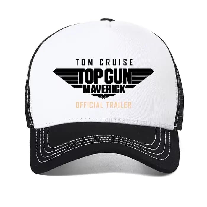 Casquette de baseball respirante Top Gun 2 Maverick, unisexe, été, pour hommes, en maille, style Tik