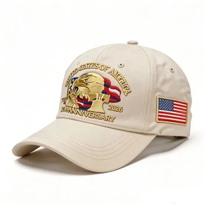 Casquette de baseball en sergé pour le 250e anniversaire