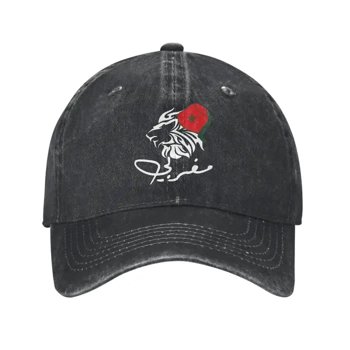 Casquette de baseball Maroc Maroc منتخب المغربي avec drapeau marocain